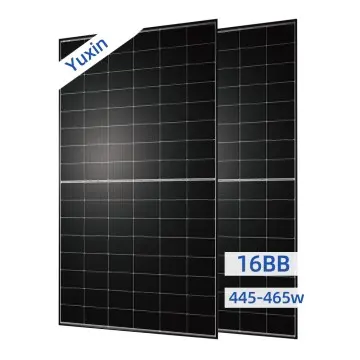 N-type Half-cell Dual Glass 16BB 445W 450W 455W 460W 465W Solar panel Monocrystalline Black Frame Module (48)